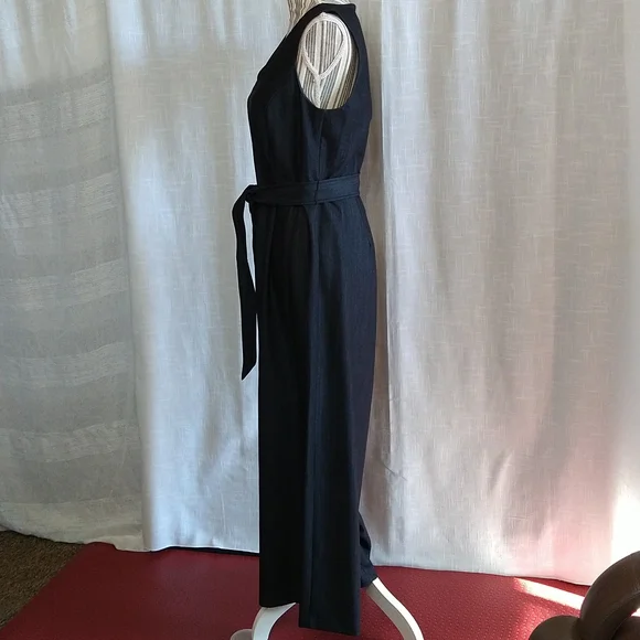 CALVIN KLEIN WIDE LEG JUMPSUIT - Picture 6 of 16